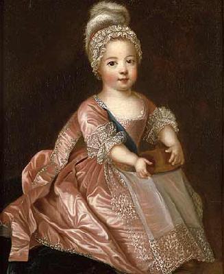 unknow artist Portrait of Louis XV de France enfant Germany oil painting art